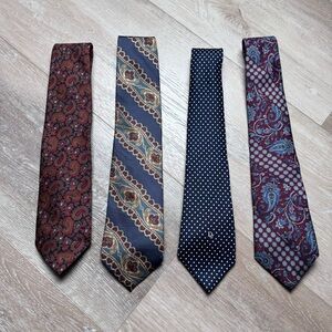 Vintage Christian Dior Men’s Neck Tie Lot (4)